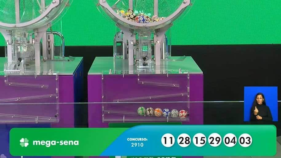 Prêmio da Mega-Sena acumula R$ 40 milhões após sorteio do concurso 2910 - Imagem do artigo original